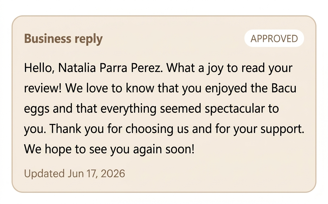 Review response automation platform for personalized Google review replies