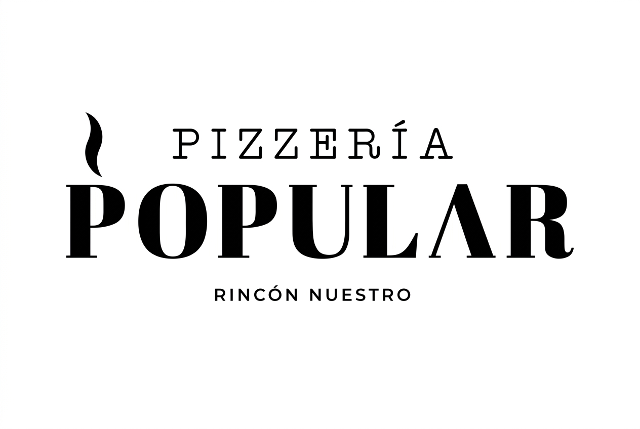 Logo de Pizzería Popular, marca de Grupo Popular que gestiona reseñas de Google en distintos países con Cacao