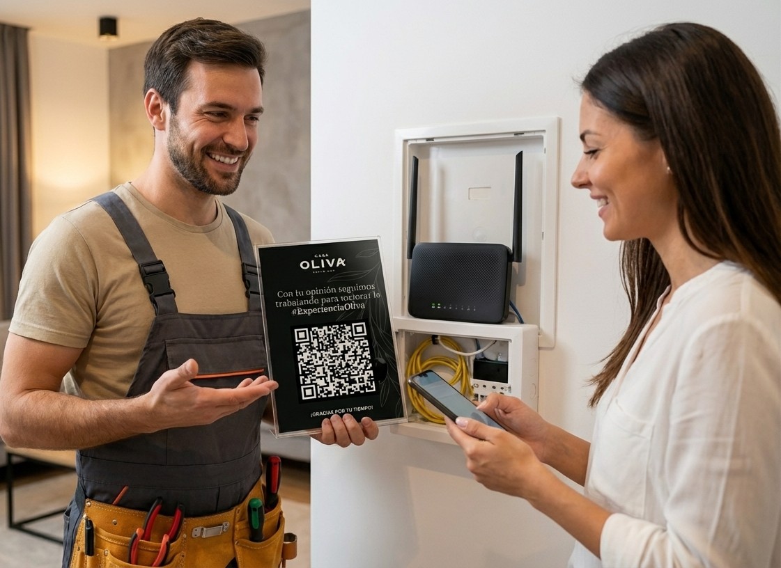 Imagen ilustrativa de la solicitud de reseñas